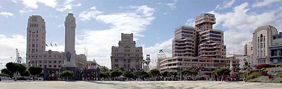 Platz Plaza de España - Santa Cruz de Tenerife