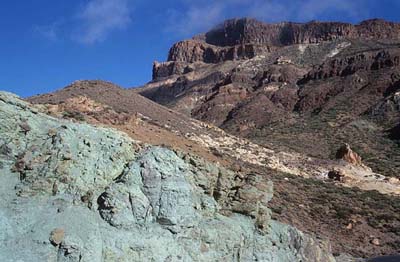 Azulejos - Nationalpark Ca&ntilde;adas - Teneriffa