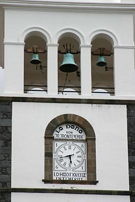 Garachico - Glockenturm der Iglesia Parroquial Santa Ana