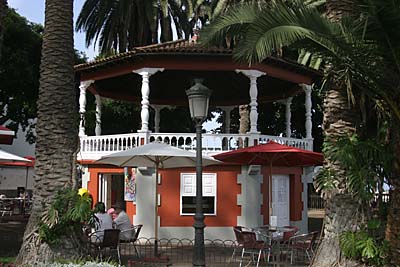 Pavillion im Park von Icod de los Vinos - Teneriffa