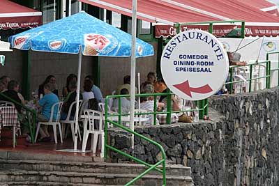 Fischrestaurant in Los Abrigos - Teneriffa