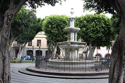 Brunnen auf der Plaza von San Cristóbal de La Laguna - Teneriffa