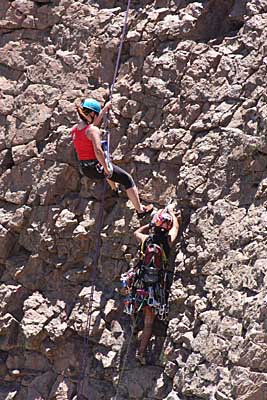 Bergsteiger in den Cañadas - Teneriffa