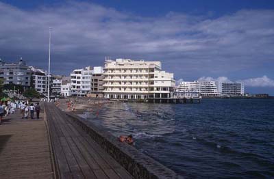 Am Stadtstrand von El Medano - Tenerife