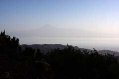 Teide von La Gomera aus