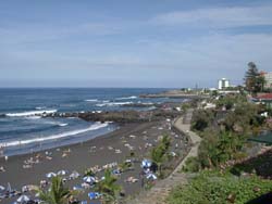 Teneriffa - Playa Jardin in Puerto de la Cruz