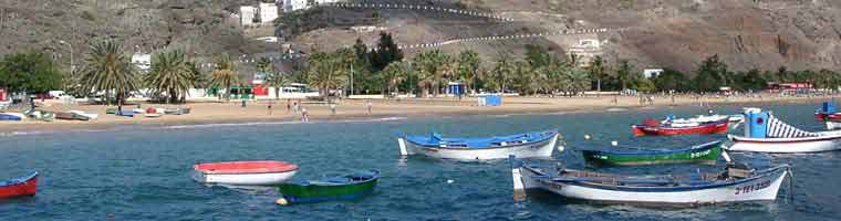 Teneriffa - Fischerboote in San Andres