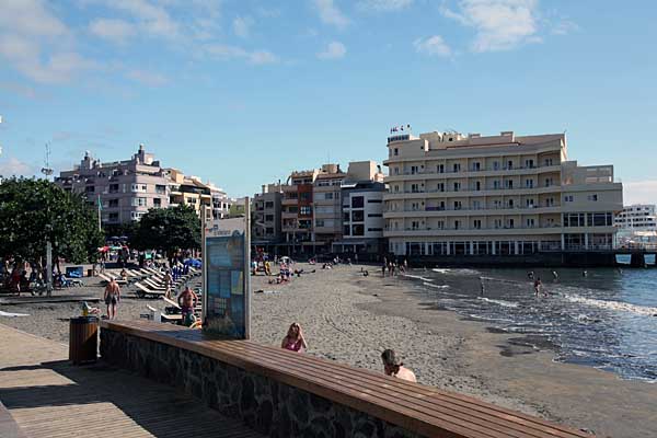 Playa del Médano im Süden der Insel Teneriffa