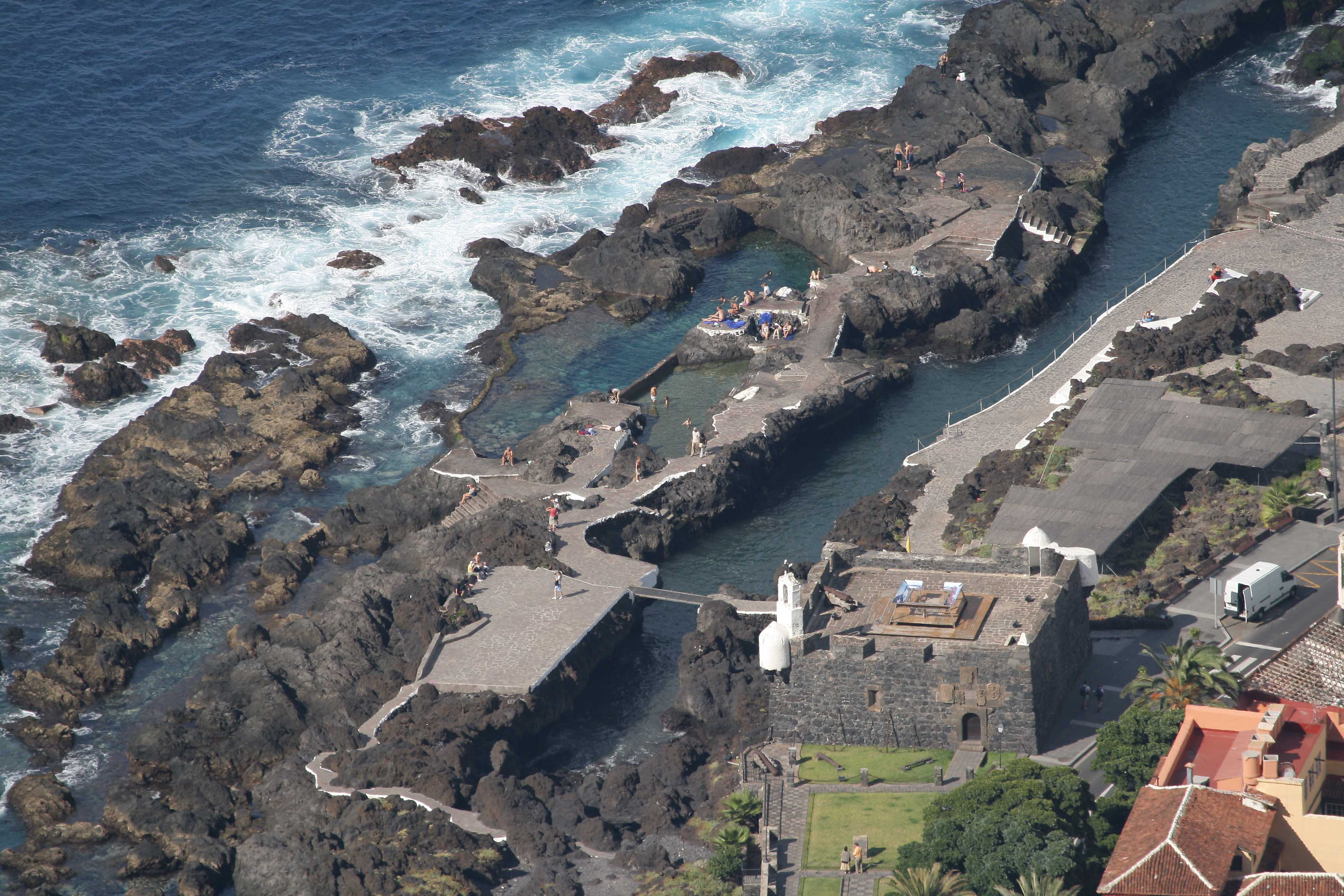 Meerwasserbecken und Schwimmbad in Garachico - Teneriffa