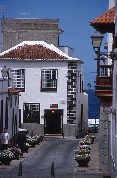 Gasse in der Altstadt von Garachico