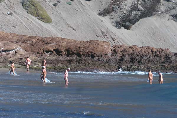 Teneriffa - Playa de la Tejita mit dem Montana Roja