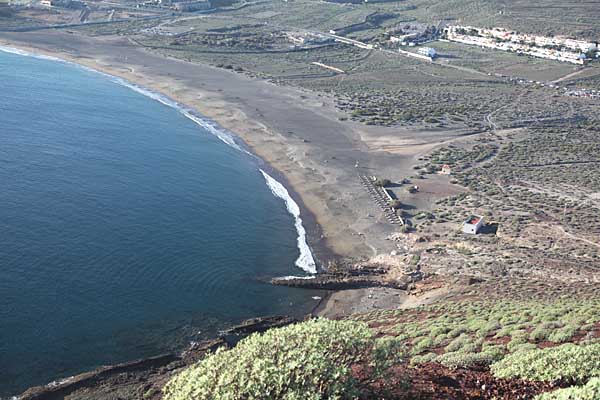 Playa de la Tejita - Blick vom Montana Roja