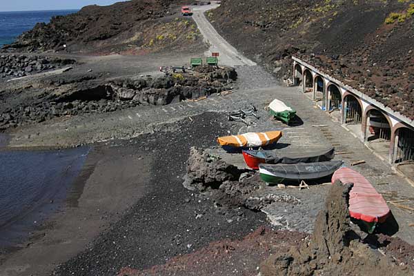 Boote am Punta de Teno - Teneriffa