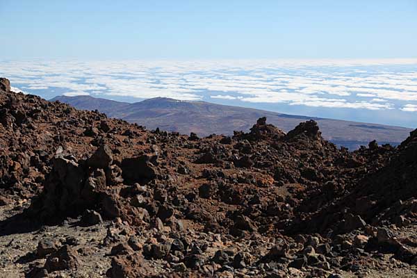 Blick auf den Krater Caldera de las Cañadas