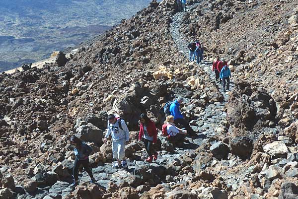 Wanderweg zum Mirador Pico Viejo