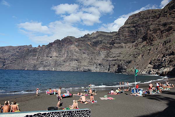 Strand in Los Gigantes