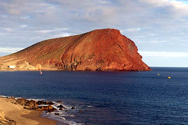 Teneriffa - Playa de la Tejita und Montana Roja