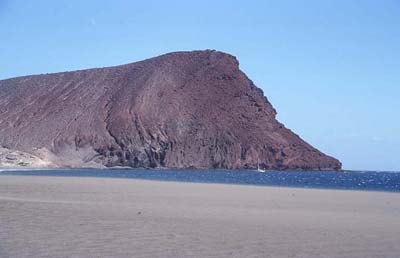 Playa del Médano im Süden der Insel Teneriffa