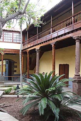 Innenhof San Cristóbal de La Laguna - Teneriffa