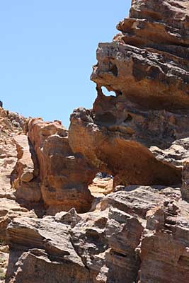 Felsformation in den Cañadas - Teneriffa