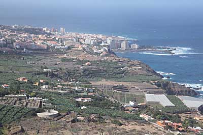 Blick über El Rincón - Teneriffa