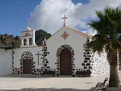 Kirche Santiago Apóstol. - Valle de Arriba - Teneriffa
