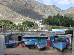 Fischerboote in San Andrés - Teneriffa