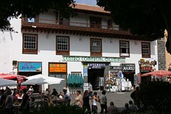 Restauranz an der Plaza in Puerto de la Cruz - Teneriffa