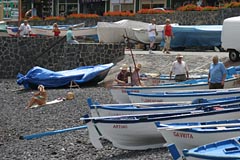 Fischerboote in Puerto de la Cruz - Teneriffa