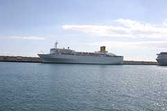 Costa Marina am Passagierkai Santa Cruz de Tenerife