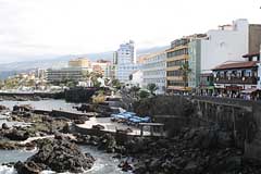 Badestelle unterhalb der Promenade - Puerto de la Cruz - Teneriffa