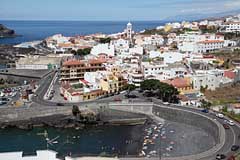 Schwarzer Strand in Garachico - Teneriffa