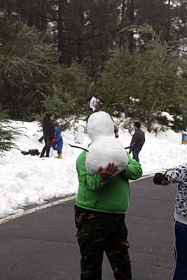 Ein Monsterschneeball