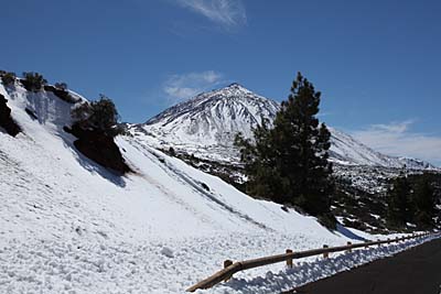 Winter am Teide im März 2011 - Teneriffa / Kanaren