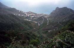 Teneriffa - Blick auf Taganana