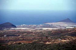 Teneriffa - bei Granadilla - Blick zum Meer
