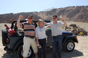 Jeep-Rallye Teneriffa